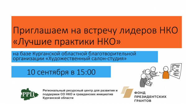В Кургане руководители НКО обменяются лучшими практиками