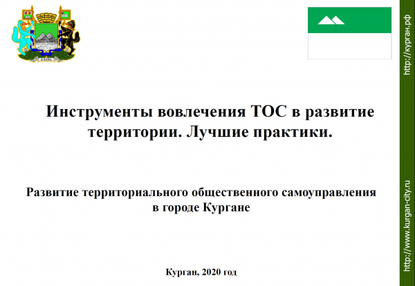 Развитие территориального общественного самоуправления в городе Кургане
